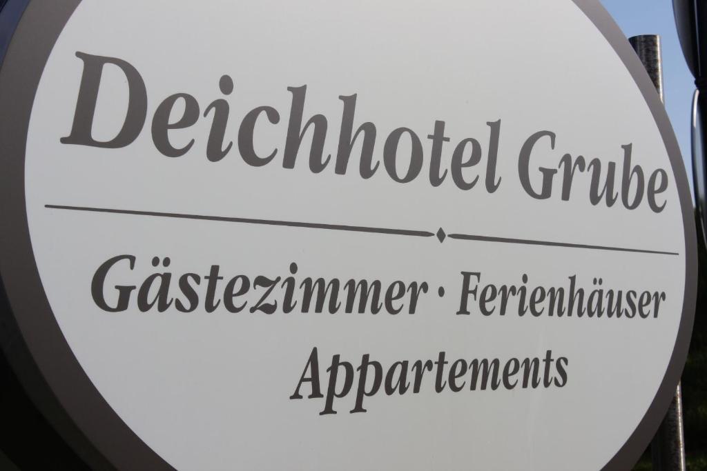 Deichhotel Grube Dorumer Neufeld Exterior foto